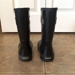 Girls Bogs rubber boots size 1